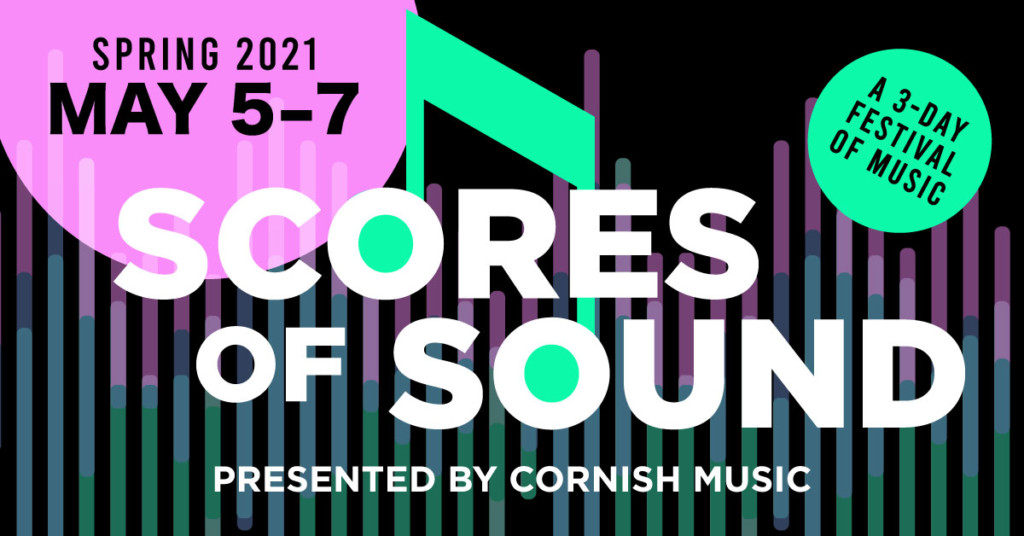 An event header for "Scores of Sound."