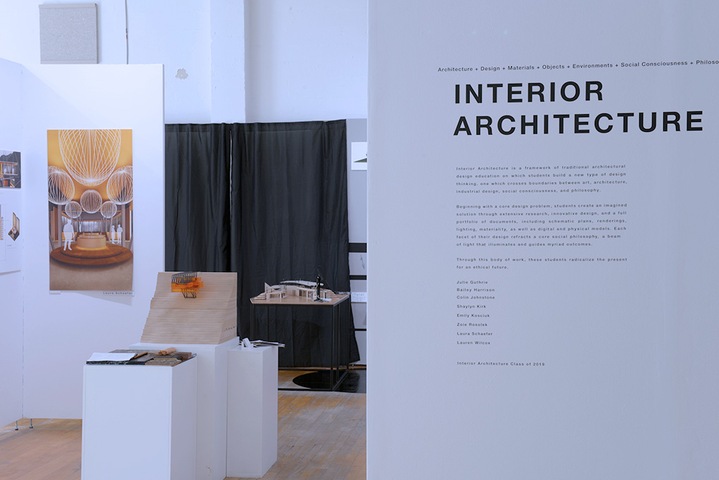 Cornish Interior Architecture BFA Exhibition