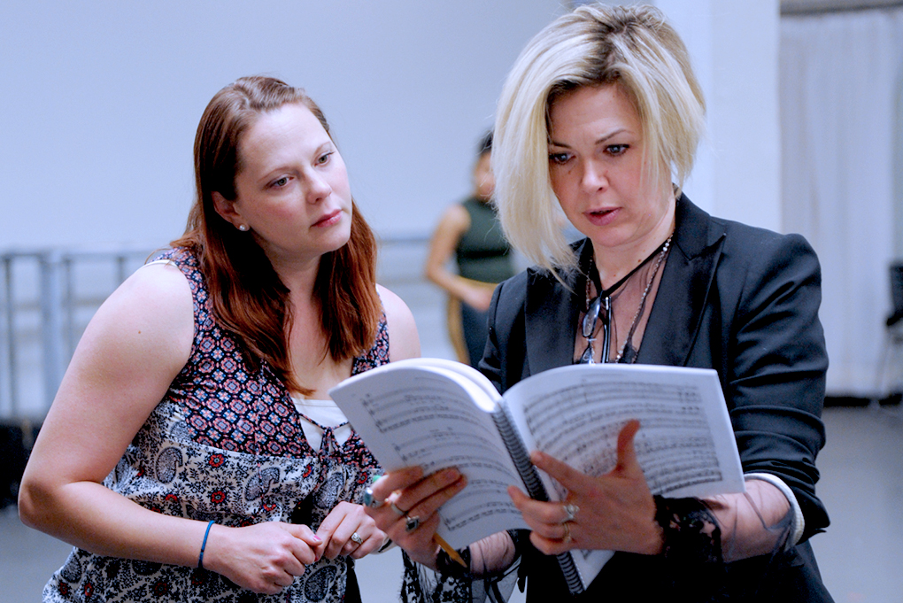 Theater Students in Rehearsal