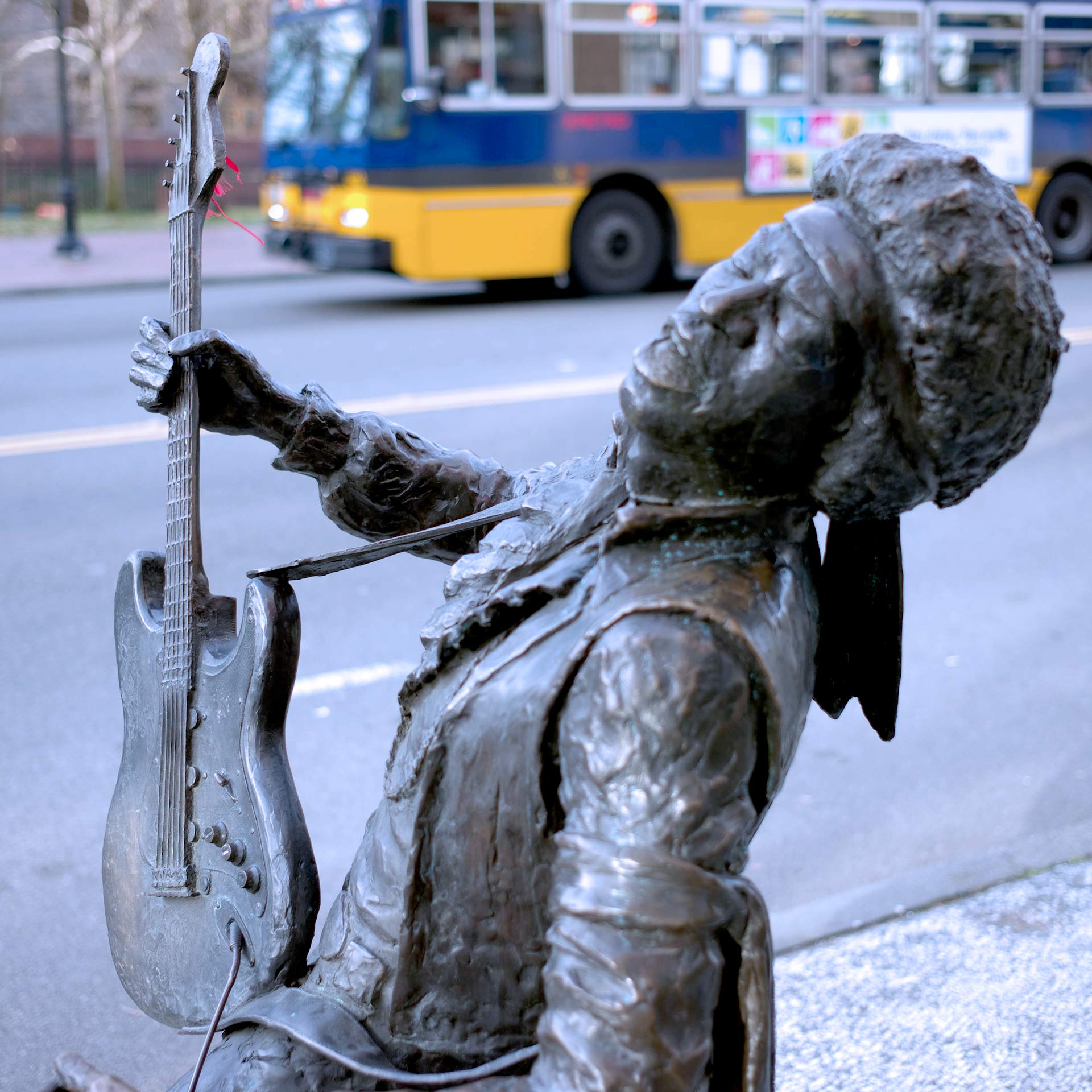 Jimi Hendrix statue