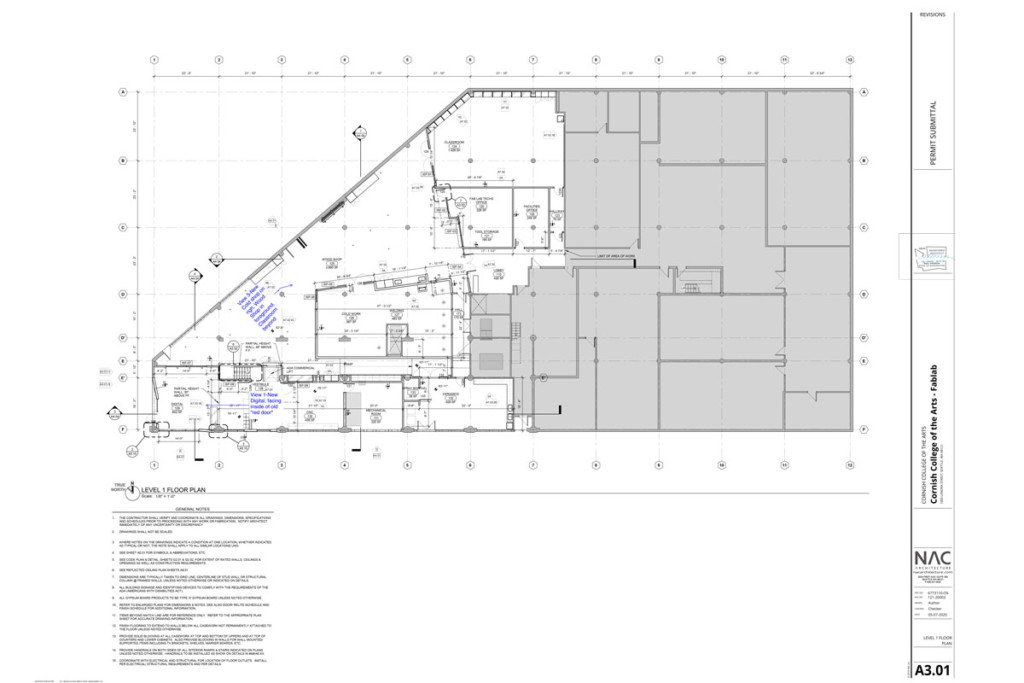 floor plan fab lab