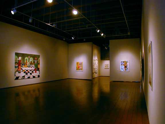 A gallery exhibit.