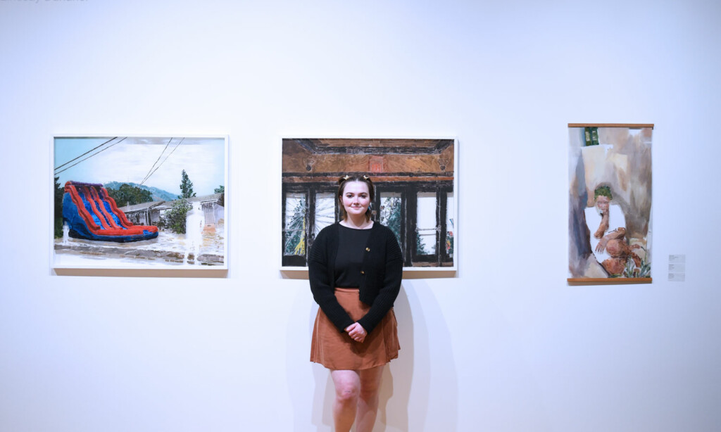 Student picture BFA exhibition