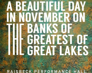 A Beautiful Day in November on the Banks of the Greatest of the Great Lakes (2019)